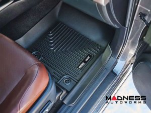Toyota Tacoma Floor Liners - Front & Rear - Weatherbeater - Crew Cab/ Manual Transmission